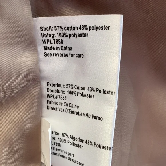 MICHAEL KORS Tan Trench Coat, Medium, pop-collar knee-length w/long buckle belt - Picture 4 of 9